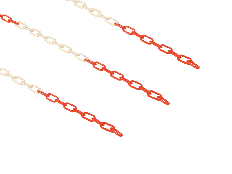 Red And White Plastic Garden Chain - The Workplace Depot