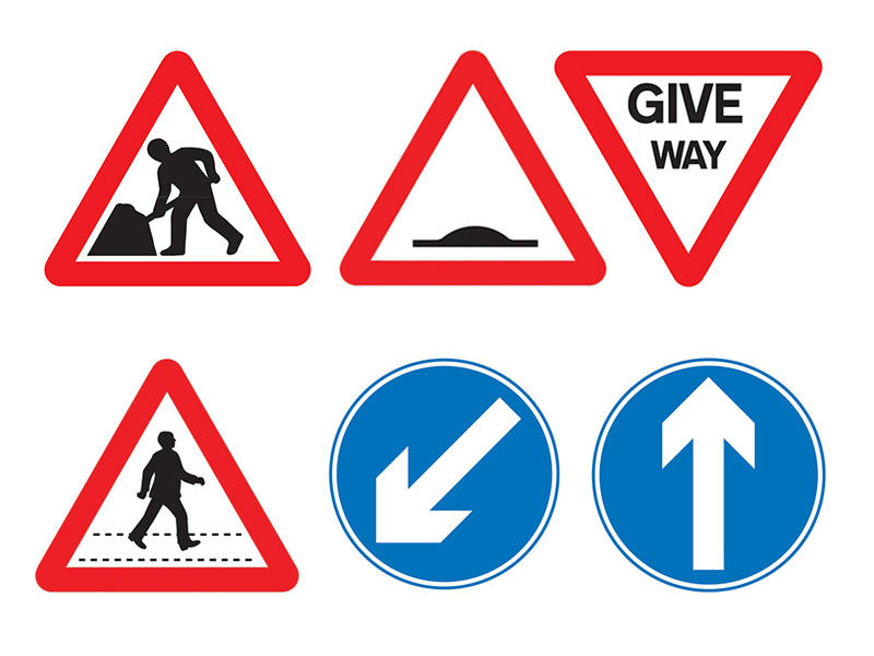 Economy Works Traffic Signs | Free Delivery