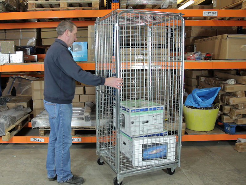 Security Cage on Wheels | Free Delivery