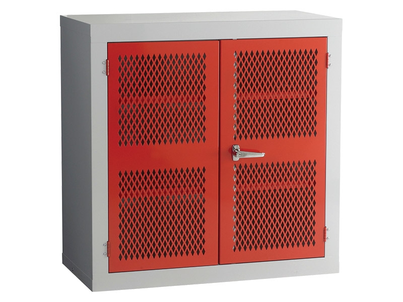 Steel Mesh Double Door, 1 Shelf Free Delivery