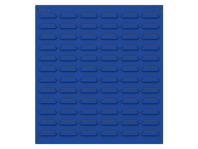 Louvre Panels (Vertical, 495H x 457W, Gentian Blue)