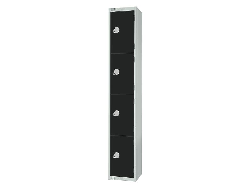 Valuables Lockers (4 Door, Black)