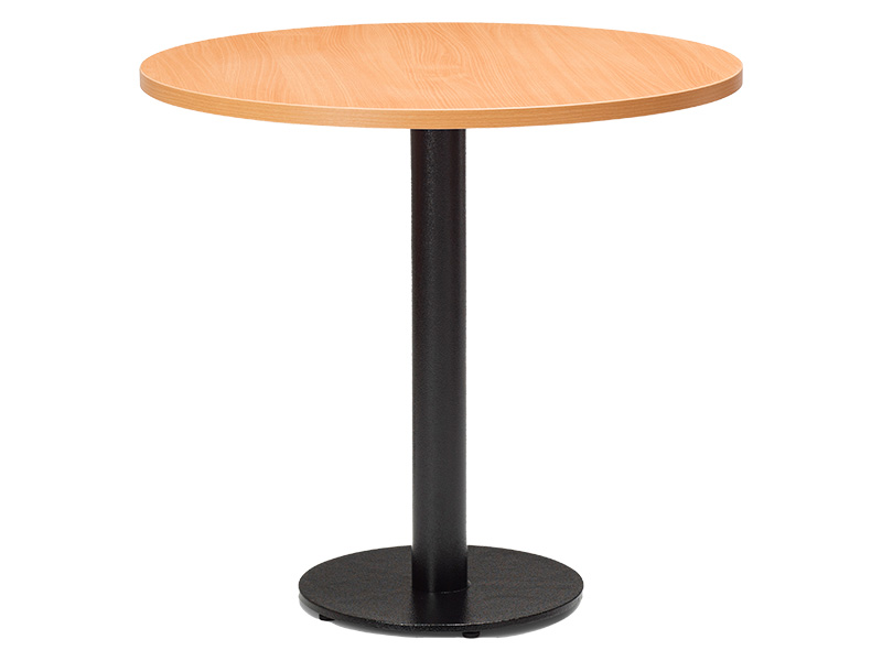 Forza Round Small Dining Height Table (600 x 600, Beech)