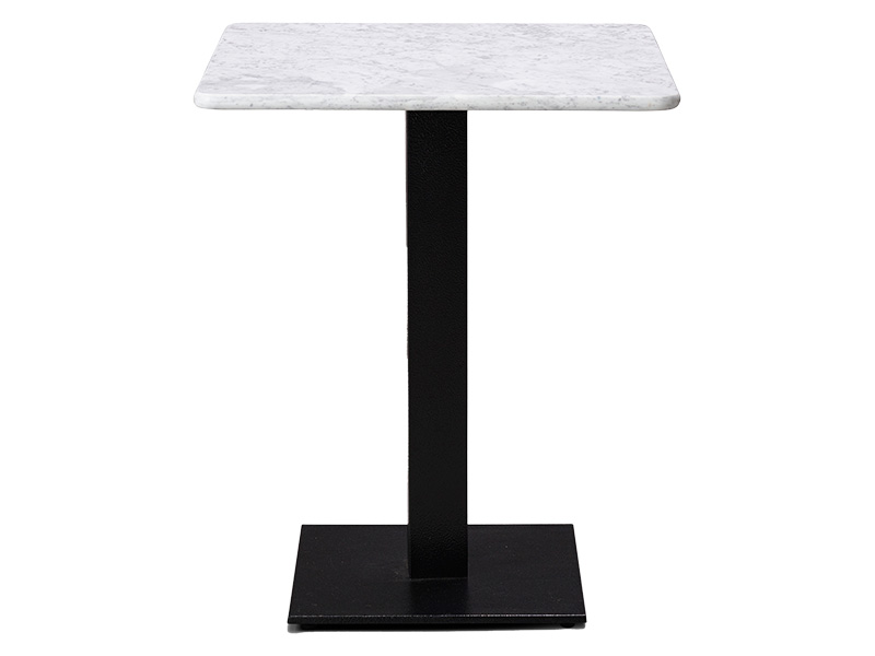 Forza Solid Marble Square Dining Height Table (600 x 600, Square)