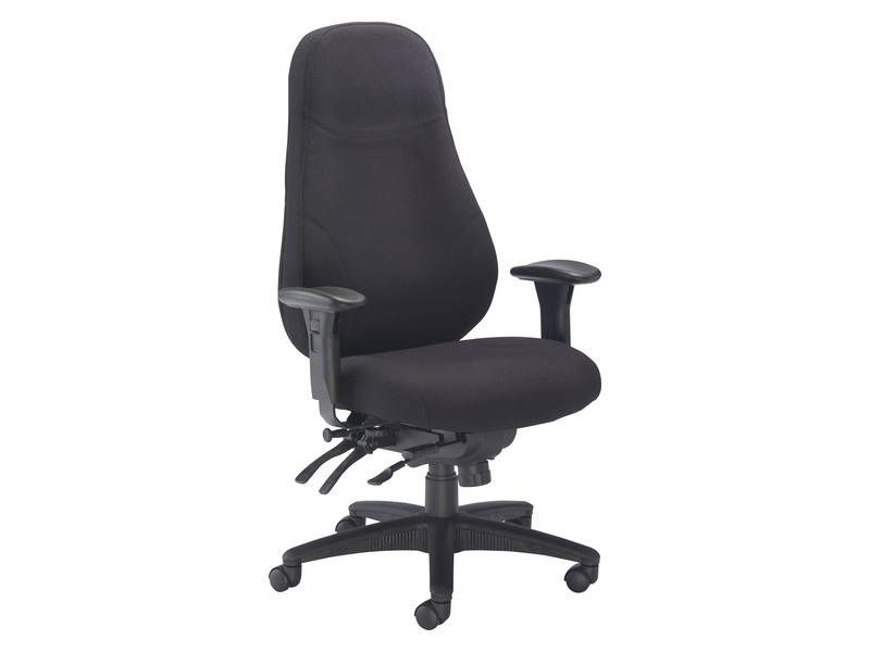 Ergonomic Chair (Black Fabric)