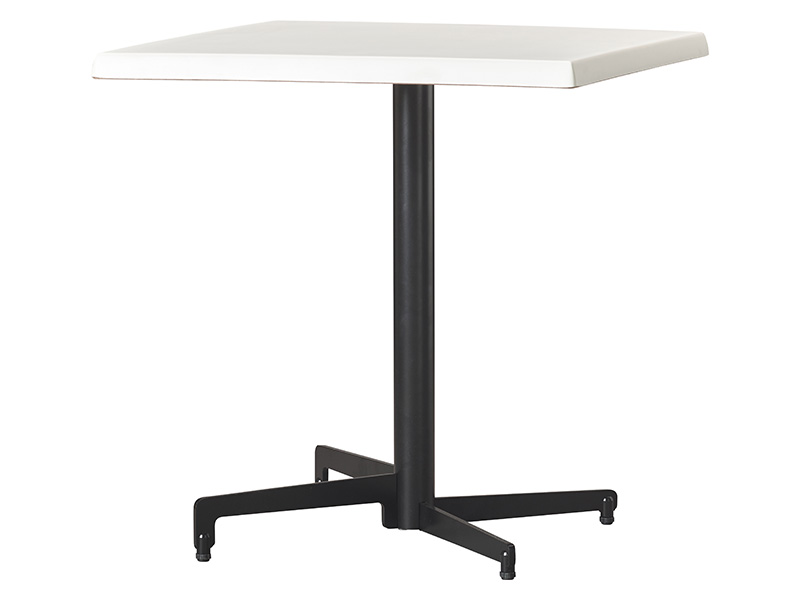 Werzalit Square White Table (600 x 600)