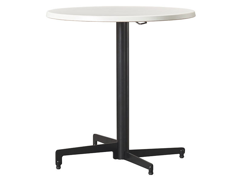 Werzalit Round White Table (600 x 600)