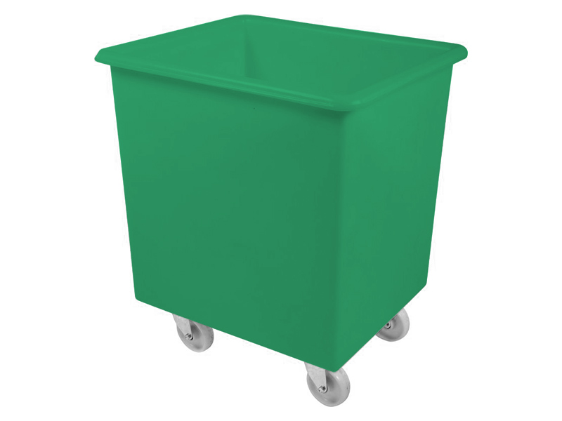 Plastic Tub on Wheels (135L, Green)