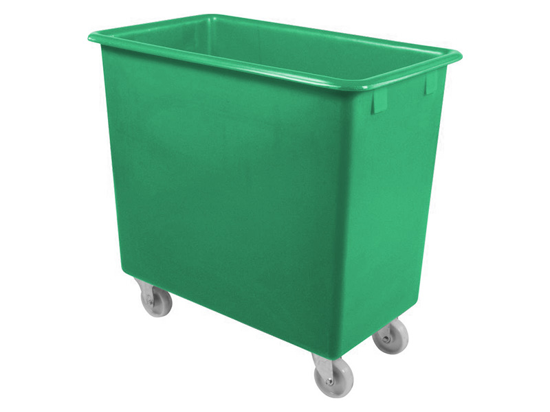 Plastic Tub on Wheels (200L, Green)