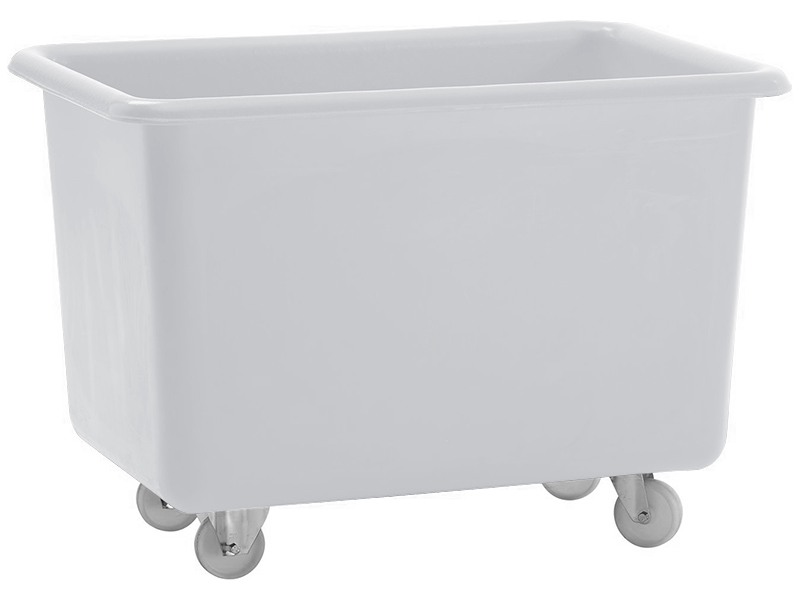 Plastic Tub on Wheels (320L, White)