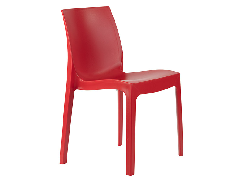 Strata Polypropylene Chair (Red)