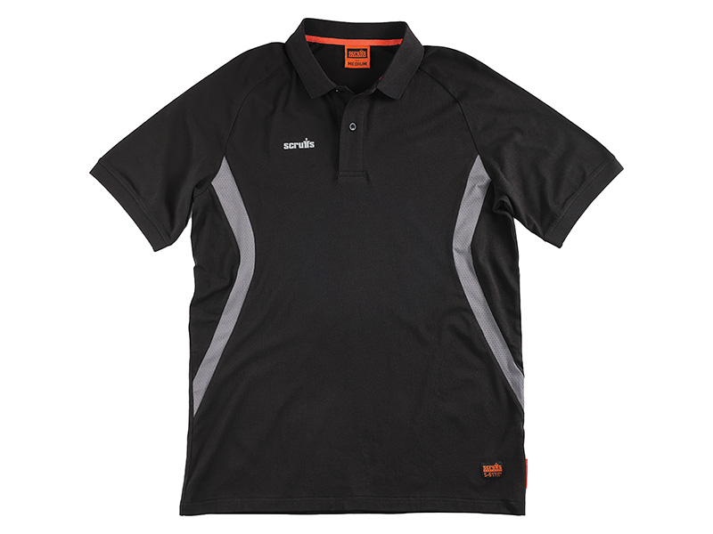 Black Worker Polo (S)