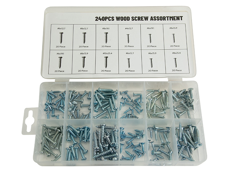 Wood & Metal Screw Set