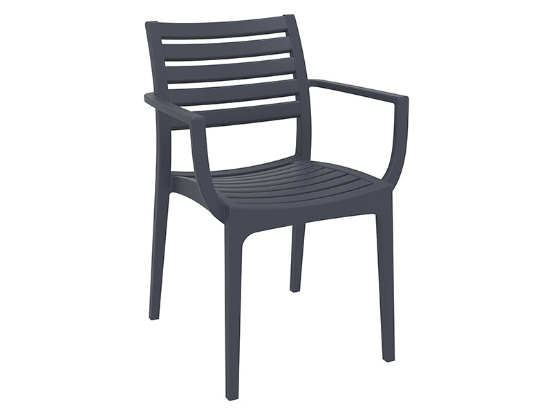 Artemis Arm Chair (Dark Grey)