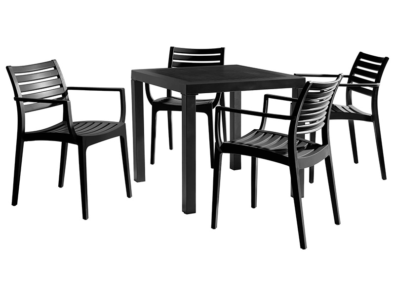 Artemis Dining Set (Black )