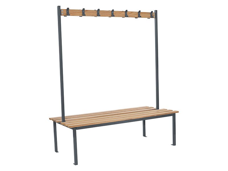 Double Sided Cloakroom Bench