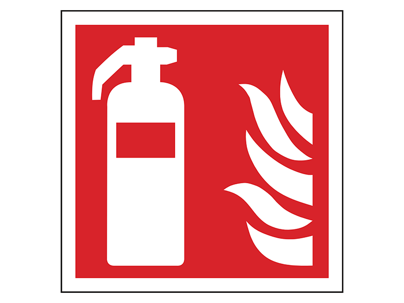 Fire Extinguisher Symbol Fire Safety Sign | Free Delivery