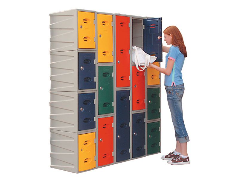 Plastic Gym Lockers | Free Delivery