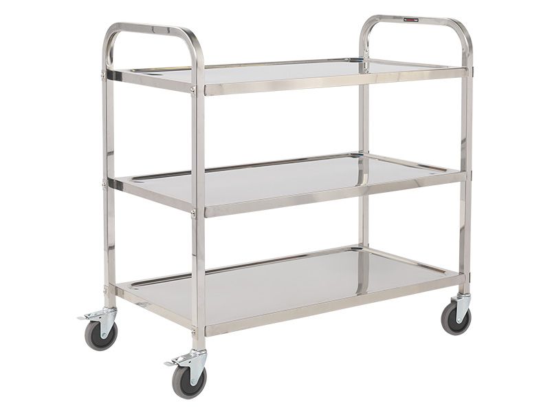 Stainless Steel Service Trolley