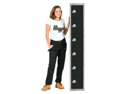 6 Tier Lockers