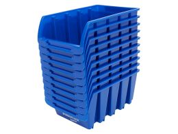 Blue Plastic Storage Bins