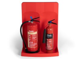 Double Extinguisher Stand