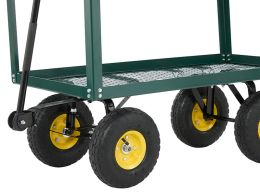 Double Tier Turntable Trolley