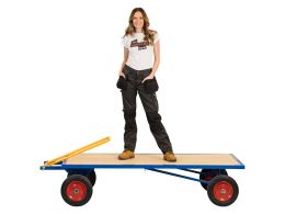 Flatbed Turntable Trolley