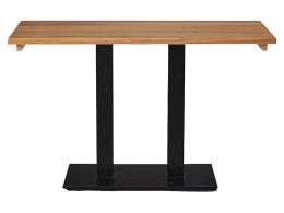 Forza Large Solid Wood Oak Dining Height Table