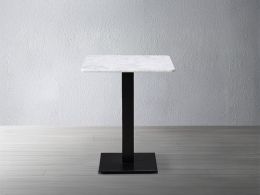 Forza Solid Marble Square Dining Height Table