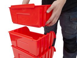 Large Stackable Storage Bins