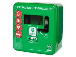 Lockable Defibrillator Cabinet