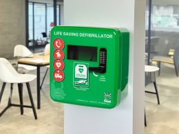 Lockable Defibrillator Cabinet