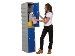 Lockable Plastic Lockers