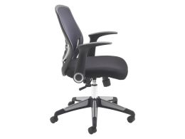 Mesh Office Chair With Folding Arms