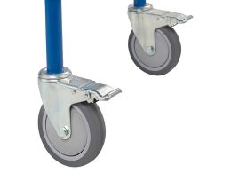 Metal Trolley with Wheels