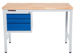 Metal Workbench with Drawers