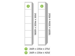 Multi Compartment Lockers