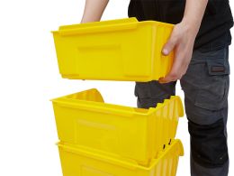 Plastic Parts Storage Bins