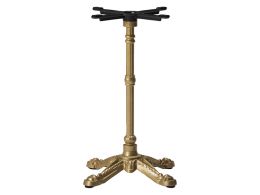 Premium Gold Bistro Square Dining Height Table