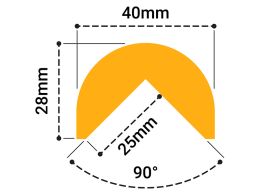 Right Angle Protection Foam