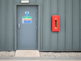 Single Fire Extinguisher Cabinet