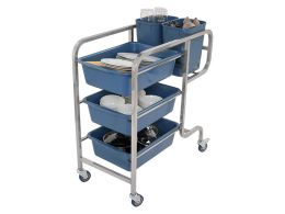 Stainless Steel Bussing Trolley