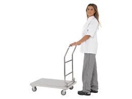 Stainless Steel Folding Trolley