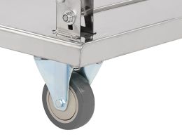 Stainless Steel Folding Trolley