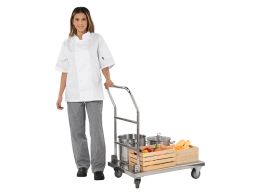 Stainless Steel Folding Trolley