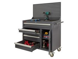 Tool Box with Pegboard