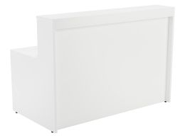 White Reception Desk