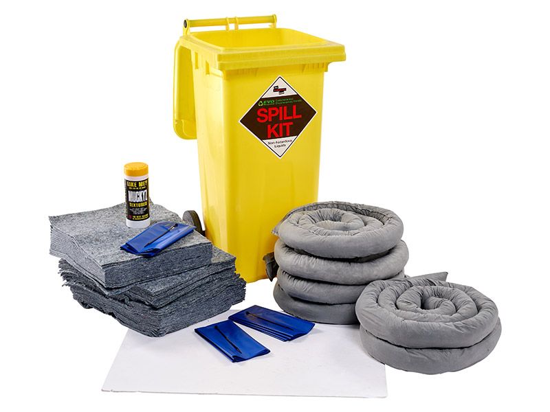 120L Evo Recycled® General Purpose Spill Kit in Wheelie-bin