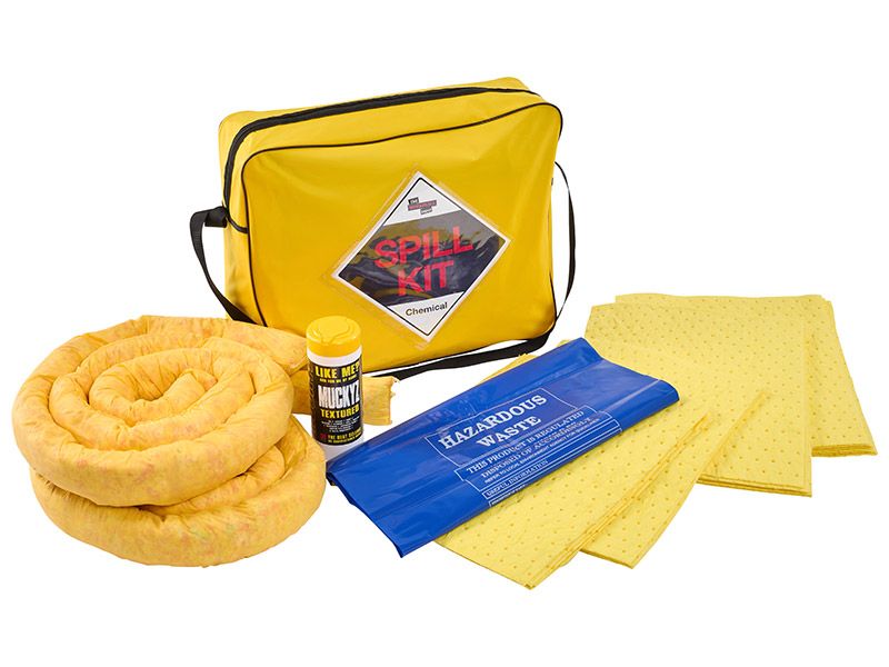 50L Chemical Spill Kit in PVC Shoulder Bag